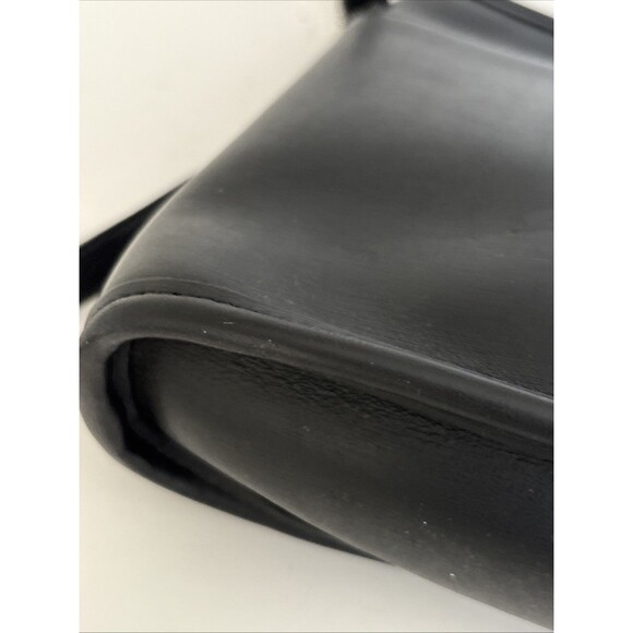 EUC Vintage Coach Mambo Hobo Zip Top Black Leather Crossbody Bag Style 9062 USA - Picture 5 of 15